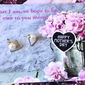 ♥️14K Gold Filled Earrings Mother's Day Gift♥️